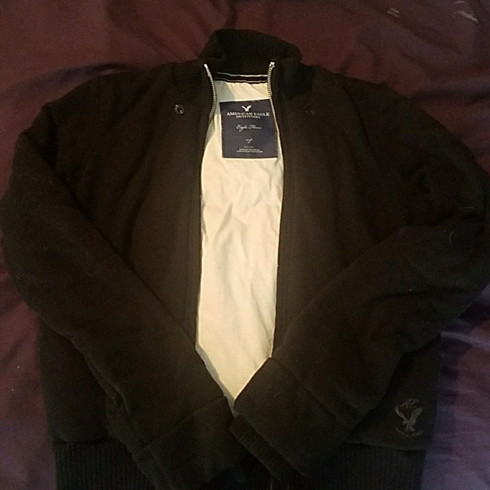 Zip Up Amercan Eagle Fleece Size Small Women